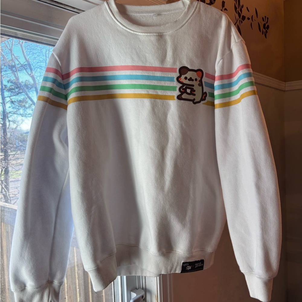 Crumb Rainbow Crew Sweater